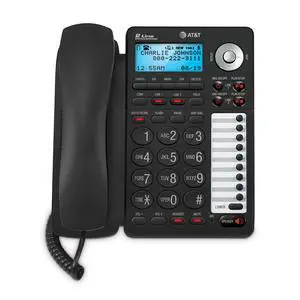 2-Line Corded Speakerphone with Caller ID/Call Waiting, 3-Party Conferencing, 18 Number Speed Dial and Auto Line Selection (Speakerphone with Answering System) 2-Line Corded Speakerphone with Caller ID/Call Waiting, 3-Party Conferencing, 18 Number Speed Dial and Auto Line Selection (Speakerphone with Answering System)