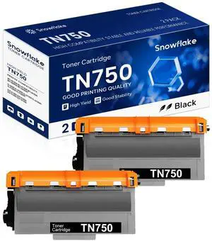 TN750 TN-750 TN-720 TN720 Compatible High-Yield Black Toner Cartridge Replacement for Brother TN-750 TN750 TN-720 MFC-8810DW MFC-8710DW MFC-8950DW (2 Pack) TN750 TN-750 TN-720 TN720 Compatible High-Yield Black Toner Cartridge Replacement for Brother TN-750 TN750 TN-720 MFC-8810DW MFC-8710DW MFC-8950DW (2 Pack)