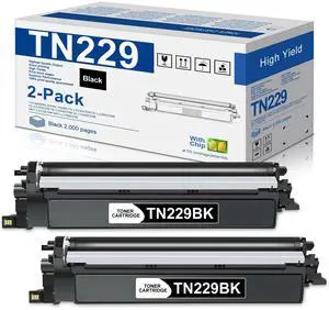TN-229 TN229 Black Toner Cartridge 2-Pack Replacement for Brother TN-229BK TN229BK TN229XL2PK Toner for MFC-L3780CDW HL-L3280CDW HL-L3220CDW HL-L3300CDW HL-L3295CDW Printer Toner TN229 2PK TN-229 TN229 Black Toner Cartridge 2-Pack Replacement for Brother TN-229BK TN229BK TN229XL2PK Toner for MFC-L3780CDW HL-L3280CDW HL-L3220CDW HL-L3300CDW HL-L3295CDW Printer Toner TN229 2PK