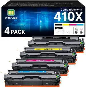 410X Toner Cartridges 4 Pack Compatble for HP 410X M477fnw M477fdw M477fdn | Replacement for HP Color LaserJet Pro MFP M477fdw M477fdn M477fnw M452dn M452nw M452dw M377dw M477 M452 CF410X 410X Toner Cartridges 4 Pack Compatble for HP 410X M477fnw M477fdw M477fdn | Replacement for HP Color LaserJet Pro MFP M477fdw M477fdn M477fnw M452dn M452nw M452dw M377dw M477 M452 CF410X