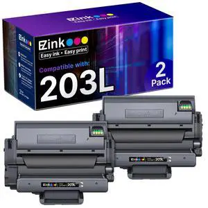 Compatible Replacement for Samsung 203L 203 D203L Toner Cartridge | to use with ProXpress M3370FD M3870FW M4070FR M3320ND M3820DW M4020ND (Black, 2 Pack) Compatible Replacement for Samsung 203L 203 D203L Toner Cartridge | to use with ProXpress M3370FD M3870FW M4070FR M3320ND M3820DW M4020ND (Black, 2 Pack)