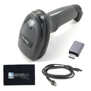 DS2208-SR Handheld 2D Barcode Scanner Kit with USB Cable, USB-A to USB-C Adapter & Cleaning Cloth Wired Standard Range Imager, Black DS2208-SR Handheld 2D Barcode Scanner Kit with USB Cable, USB-A to USB-C Adapter & Cleaning Cloth Wired Standard Range Imager, Black