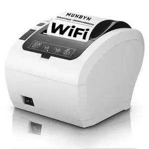 WiFi Thermal Receipt Printer with USB/LAN/RS232 Port POS Printer | 80mm Black Printer Works with Mac Windows Chromebook Linux Cash Drawer,Do Not Support Square Paypal Zettle Shopify Bluetooth WiFi Thermal Receipt Printer with USB/LAN/RS232 Port POS Printer | 80mm Black Printer Works with Mac Windows Chromebook Linux Cash Drawer,Do Not Support Square Paypal Zettle Shopify Bluetooth