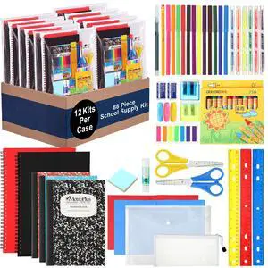 1056 Pcs School Supply Kit 12 Set Per Set Back to School Supplies 1056 Pcs School Supply Kit 12 Set Per Set Back to School Supplies