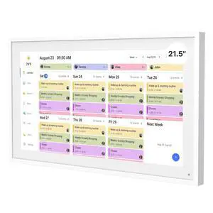 21.5 Inch Smart Digital Calendar, Wall Electronic Calendar, 1920 * 1080 IPS Full HD Touch Screen Display for Family Meal Planner Support - Seamless Scheduling, Gifts for Women, Mom 21.5 Inch Smart Digital Calendar, Wall Electronic Calendar, 1920 * 1080 IPS Full HD Touch Screen Display for Family Meal Planner Support - Seamless Scheduling, Gifts for Women, Mom