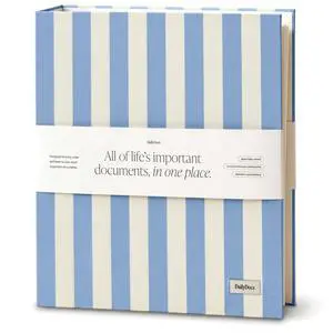 Document Organizer Binder for Important Papers & Passports, Cloud Document Organizer Binder for Important Papers & Passports, Cloud
