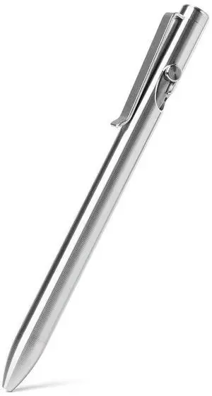 Titanium Bolt Action Pen - Standard Length - 100% Made in the USA - All-Metal Construction - Guaranteed for Life Titanium Bolt Action Pen - Standard Length - 100% Made in the USA - All-Metal Construction - Guaranteed for Life