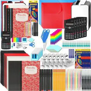 4 Set Middle and High School Supplies Kit, 51 Pcs Per School Pack 4 Set Middle and High School Supplies Kit, 51 Pcs Per School Pack