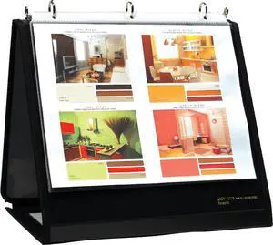 Insta-Cover Ring Binder Easel, 3/4 Inches Ring, 1 Binder Easel (40008) (Pack of 12) Insta-Cover Ring Binder Easel, 3/4 Inches Ring, 1 Binder Easel (40008) (Pack of 12)