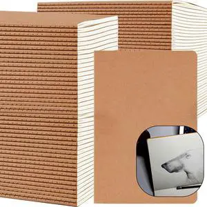 100 Pack A5 Lined Kraft Notebook Journals 8.3x5.5 InTravel Journals Notebooks BulkSubject Notebooks 34 Sheets 68 Pages for Writing School Office Supplies (Blank-100 Pack) 100 Pack A5 Lined Kraft Notebook Journals 8.3x5.5 InTravel Journals Notebooks BulkSubject Notebooks 34 Sheets 68 Pages for Writing School Office Supplies (Blank-100 Pack)