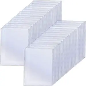 100 Pcs 8.5 x 11 Inch Rigid Sheet Protectors, Clear Plastic Document Sleeves, Hard Document Holder, Birth Certificate Protector Certificate Holder Clear Paper Protector for Important Documents 100 Pcs 8.5 x 11 Inch Rigid Sheet Protectors, Clear Plastic Document Sleeves, Hard Document Holder, Birth Certificate Protector Certificate Holder Clear Paper Protector for Important Documents