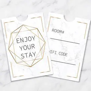 5000 Pack Hotel Key Card Envelopes Sleeves Bulk Delicate Printed Welcome Enjoy Your Stay Gift Card Holders Envelope Sleeve for Business Office, 2.4 x 3.5 Inch(Polygon) 5000 Pack Hotel Key Card Envelopes Sleeves Bulk Delicate Printed Welcome Enjoy Your Stay Gift Card Holders Envelope Sleeve for Business Office, 2.4 x 3.5 Inch(Polygon)