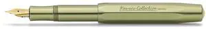 COLLECTION Fountain Pen Olivine I Premium Aluminium Fountain Pen with Steel Nib for Ink Cartridges Including Metal Box I Exclusive Pen 12.7 cm I Nib: BB (Extra Broad) COLLECTION Fountain Pen Olivine I Premium Aluminium Fountain Pen with Steel Nib for Ink Cartridges Including Metal Box I Exclusive Pen 12.7 cm I Nib: BB (Extra Broad)