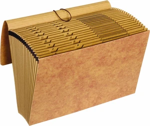 Globe-Weis Globe Weis Kraft Expanding File with Flap and Elastic Closure, 21 Pockets, A-Z Index, Legal Size, (1819AE),Brown (Pack of 10) Globe-Weis Globe Weis Kraft Expanding File with Flap and Elastic Closure, 21 Pockets, A-Z Index, Legal Size, (1819AE),Brown (Pack of 10)