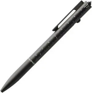 Space Pen Measure Twice Tactical Pen, Gift Box | Bolt Action, Standard and Metric Scales Ruler, Glass Breaker Tip, Writes Upside Down and in Extreme Temperatures, Pocket Clip Space Pen Measure Twice Tactical Pen, Gift Box | Bolt Action, Standard and Metric Scales Ruler, Glass Breaker Tip, Writes Upside Down and in Extreme Temperatures, Pocket Clip
