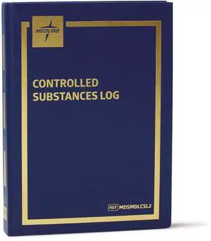 Hard Cover Controlled Substance Drug Log Book, 323 Pages Hard Cover Controlled Substance Drug Log Book, 323 Pages