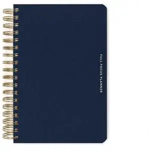 Linen Coil Planner by Michael Hyatt - The #1 Daily Planner to Set Annual Goals, Increase Focus, Eliminate Overwhelm, and Achieve Your Biggest Goals - Hardcover (Navy) Linen Coil Planner by Michael Hyatt - The #1 Daily Planner to Set Annual Goals, Increase Focus, Eliminate Overwhelm, and Achieve Your Biggest Goals - Hardcover (Navy)