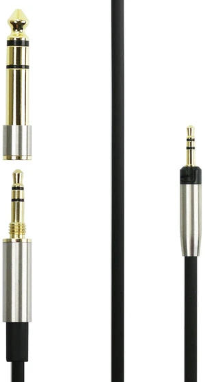 Replacement Audio Upgrade Cable Compatible with Sennheiser HD598, HD598Cs, HD560s, HD598SE, HD620S, HD400PRO, HD599, HD569, HD579, HD505 Headphones 1.5meters/4.9feet Replacement Audio Upgrade Cable Compatible with Sennheiser HD598, HD598Cs, HD560s, HD598SE, HD620S, HD400PRO, HD599, HD569, HD579, HD505 Headphones 1.5meters/4.9feet