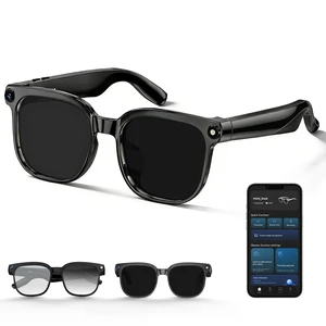 AI Smart Glasses with Camera, 1080P Video Recording, Real-Time Translation, Bluetooth 5.4 Audio, for Photos, Videos, Recording, AI Recognition, Vlogging, Cycling, Hiking, Travel, Business (Sunglasses) AI Smart Glasses with Camera, 1080P Video Recording, Real-Time Translation, Bluetooth 5.4 Audio, for Photos, Videos, Recording, AI Recognition, Vlogging, Cycling, Hiking, Travel, Business (Sunglasses)