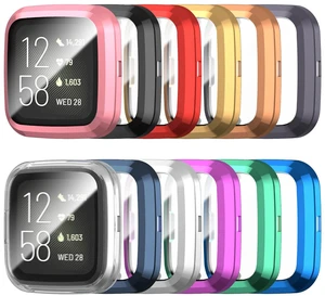 for Fitbit Versa 2 Case with Screen Protector Soft Tpu Cover 12Pack Protective Shell with Highly Responsive Touch Film HD Face Cover Scratch-proof 12 Multi Color Match Watch Bands Accessories for Fitbit Versa 2 Case with Screen Protector Soft Tpu Cover 12Pack Protective Shell with Highly Responsive Touch Film HD Face Cover Scratch-proof 12 Multi Color Match Watch Bands Accessories