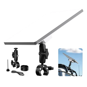 Starlink Mini Mount, Aluminum Alloy Pipe Rail Clamp Mount Adapter Compatible with RV Camper, Boat, Jeep, UTV, Ladder, Roof Rack, Pole, Rail, Handlebar for Starlink Mini Roam Accessories (2025/2026) Starlink Mini Mount, Aluminum Alloy Pipe Rail Clamp Mount Adapter Compatible with RV Camper, Boat, Jeep, UTV, Ladder, Roof Rack, Pole, Rail, Handlebar for Starlink Mini Roam Accessories (2025/2026)