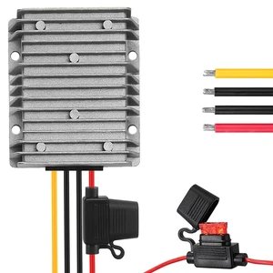 DC 40A 480W 24V to 12V Step Down Converter 12v Buck Converter DC Transformer with Fuse Reducer Power Supply for Vehicle etc DC 40A 480W 24V to 12V Step Down Converter 12v Buck Converter DC Transformer with Fuse Reducer Power Supply for Vehicle etc