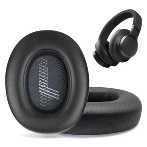 Replacement Ear Pads for JBL E65 (E65BT E65BTNC)/Live 650 (650NC 650BTNC)/Live 660 (660NC 660BTNC)/Duet NC Over-Ear Headphones, Headset Ear Cushions, Headset Earpads, Ear Cups Cover-Black Replacement Ear Pads for JBL E65 (E65BT E65BTNC)/Live 650 (650NC 650BTNC)/Live 660 (660NC 660BTNC)/Duet NC Over-Ear Headphones, Headset Ear Cushions, Headset Earpads, Ear Cups Cover-Black