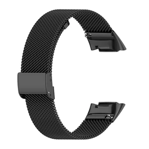 Stainless Steel Mesh Band for Fitbit Charge 6 / Charge 5, Quick Release Metal Adjustable Women and Men Wristband Strap Compatible with Fitbit Charge 5 Stainless Steel Mesh Band for Fitbit Charge 6 / Charge 5, Quick Release Metal Adjustable Women and Men Wristband Strap Compatible with Fitbit Charge 5