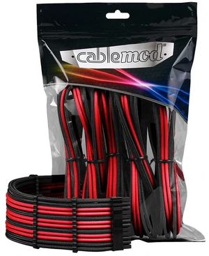 Pro ModMesh Sleeved 12VHPWR StealthSense Cable Extension Kit (Black + Red, 16-pin to Triple 8-pin) Pro ModMesh Sleeved 12VHPWR StealthSense Cable Extension Kit (Black + Red, 16-pin to Triple 8-pin)