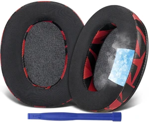 Cooling Gel Earpads Cushions Replacement for Sony WH-XB910 XB910N Extra Bass Noise Cancelling Headphones, for Sony WHXB910N Wireless Headset, Ear Pads with Noise Isolation Foam - Red Storm Cooling Gel Earpads Cushions Replacement for Sony WH-XB910 XB910N Extra Bass Noise Cancelling Headphones, for Sony WHXB910N Wireless Headset, Ear Pads with Noise Isolation Foam - Red Storm