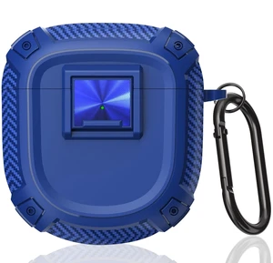 Case for Bose QuietComfort Ultra Earbuds (2023) / Bose QuietComfort Earbuds II (2022), Shockproof Protective Cover for Bose QC Ultra Earbuds Case with Secure Lock and Carabiner (Blue) Case for Bose QuietComfort Ultra Earbuds (2023) / Bose QuietComfort Earbuds II (2022), Shockproof Protective Cover for Bose QC Ultra Earbuds Case with Secure Lock and Carabiner (Blue)