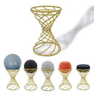 Smart Speaker Table Stand Decorative Holder for Echo Dot 3rd/4th/5th Gen, Echo 4th/5th Gen, Echo Glow, Apple Homepod Mini and Google Home Mini/Nest Mini (Golden Yellow) Smart Speaker Table Stand Decorative Holder for Echo Dot 3rd/4th/5th Gen, Echo 4th/5th Gen, Echo Glow, Apple Homepod Mini and Google Home Mini/Nest Mini (Golden Yellow)