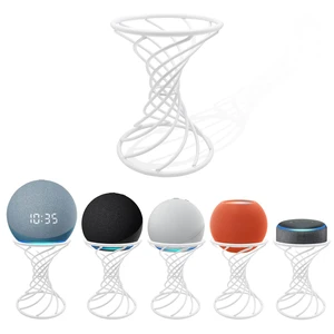 Smart Speaker Table Stand Decorative Holder for Echo Dot 3rd/4th/5th Gen, Echo 4th/5th Gen, Echo Glow, Apple Homepod Mini and Google Home Mini/Nest Mini (White) Smart Speaker Table Stand Decorative Holder for Echo Dot 3rd/4th/5th Gen, Echo 4th/5th Gen, Echo Glow, Apple Homepod Mini and Google Home Mini/Nest Mini (White)