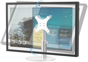 Adjustable Height Stand Compatible with Echo Show 21/15 (1st/2nd Gen) Tiltable, 4 Height Levels for Flexible Viewing, Wide Base for Stable Support, Sturdy Aluminum Stand, Easy Assembly, Silver Adjustable Height Stand Compatible with Echo Show 21/15 (1st/2nd Gen) Tiltable, 4 Height Levels for Flexible Viewing, Wide Base for Stable Support, Sturdy Aluminum Stand, Easy Assembly, Silver
