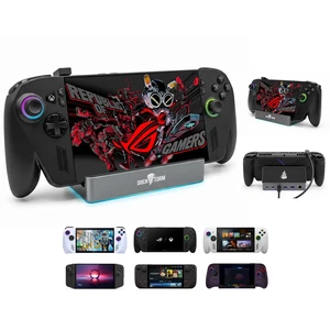 11-in-1 RGB Docking Station for ROG Xbox Ally/ROG Ally X/ROG Ally 4K@120Hz HDMI, 140W PD Input, Gigabit Ethernet, 10Gbps USB, SD/TF Card Slots, Compatible with Steam Deck, Legion Go, MSI Claw 11-in-1 RGB Docking Station for ROG Xbox Ally/ROG Ally X/ROG Ally 4K@120Hz HDMI, 140W PD Input, Gigabit Ethernet, 10Gbps USB, SD/TF Card Slots, Compatible with Steam Deck, Legion Go, MSI Claw