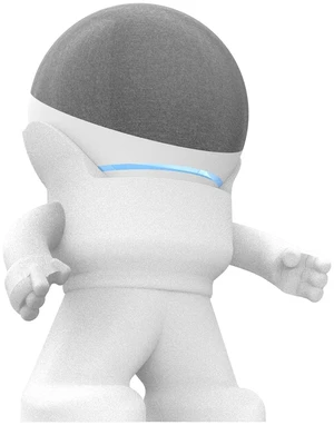 Alexa Smart Speaker Echo Dot 4th or 5th Gen Desktop Stand Stand Mr. Bill (White) Alexa Smart Speaker Echo Dot 4th or 5th Gen Desktop Stand Stand Mr. Bill (White)
