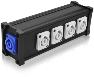 4 Channel Multi PowerCon Power Cable Breakout for Stage Lights, LED Screens, Moving Heads & Pro Audio and More 4 Channel Multi PowerCon Power Cable Breakout for Stage Lights, LED Screens, Moving Heads & Pro Audio and More