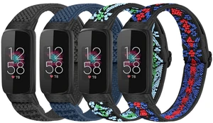 4 Pack Elastic Bands Compatible with Fitbit Luxe Bands, Soft Adjustable Nylon Sport Loop Stretchy Straps Replacement Wristband Women Men for Fitbit Luxe 4 Pack Elastic Bands Compatible with Fitbit Luxe Bands, Soft Adjustable Nylon Sport Loop Stretchy Straps Replacement Wristband Women Men for Fitbit Luxe