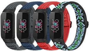 4 Pack Elastic Bands Compatible with Fitbit Luxe Bands, Soft Adjustable Nylon Sport Loop Stretchy Straps Replacement Wristband Women Men for Fitbit Luxe 4 Pack Elastic Bands Compatible with Fitbit Luxe Bands, Soft Adjustable Nylon Sport Loop Stretchy Straps Replacement Wristband Women Men for Fitbit Luxe