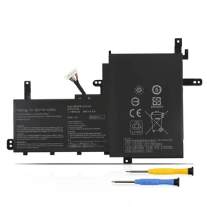 B31N1842 Laptop Battery for Asus VivoBook 15 F513 M513 K513 S513 X513 S15 S531F VivoBook S15 V5050E V5050EA S5500F S5500FL X513EA X531F X531FA K531F S531F S531FA V531F V531FA 0B200-03440000 42Wh B31N1842 Laptop Battery for Asus VivoBook 15 F513 M513 K513 S513 X513 S15 S531F VivoBook S15 V5050E V5050EA S5500F S5500FL X513EA X531F X531FA K531F S531F S531FA V531F V531FA 0B200-03440000 42Wh