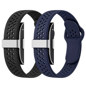 Silicone Band for Hume Band Replacement Strap Compatible with Hume Band 1.0 Soft Water-Resistant Sport Wristband, Breathable Band for Hume Health Band Fitness Tracker, Adjustable Pin-and-Tuck Closure Silicone Band for Hume Band Replacement Strap Compatible with Hume Band 1.0 Soft Water-Resistant Sport Wristband, Breathable Band for Hume Health Band Fitness Tracker, Adjustable Pin-and-Tuck Closure