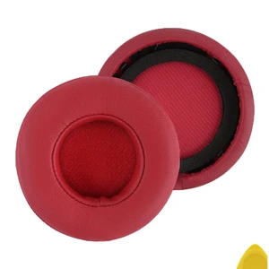 Replacement Ear Pads for Monster Beats MIXR Headphones Ear Cushions, Repair Parts (Red) Replacement Ear Pads for Monster Beats MIXR Headphones Ear Cushions, Repair Parts (Red)