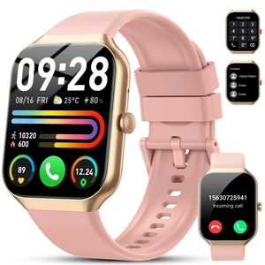 Smart Watch(Answer/Make Call), 1.96" HD Smartwatch for Men Women, 2026 Fitness Watch with 7/24 Heart Rate/Sleep Monitor/30+Day,113+ Sport Modes,IP68 Waterproof Fitness Activity Tracker for Android iOS Smart Watch(Answer/Make Call), 1.96" HD Smartwatch for Men Women, 2026 Fitness Watch with 7/24 Heart Rate/Sleep Monitor/30+Day,113+ Sport Modes,IP68 Waterproof Fitness Activity Tracker for Android iOS