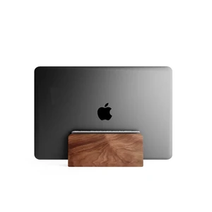 Verical Laptop Stand MacBook Walnut Wood Dual Laptop Vertical Setup Holder Stand (Walnut Wood, Single Slot Adjustable) Verical Laptop Stand MacBook Walnut Wood Dual Laptop Vertical Setup Holder Stand (Walnut Wood, Single Slot Adjustable)