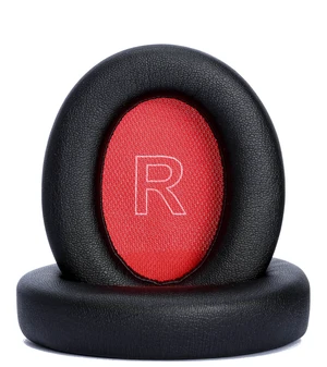Replacement Ear Pads Compatible with Anker Soundcore Life Q10 Black+red for Soundcore Life Q10BT, Life 2 NEO BT headphone Memory Foam/Protein Leather Earpads Earmuffs Replacement Ear Pads Compatible with Anker Soundcore Life Q10 Black+red for Soundcore Life Q10BT, Life 2 NEO BT headphone Memory Foam/Protein Leather Earpads Earmuffs