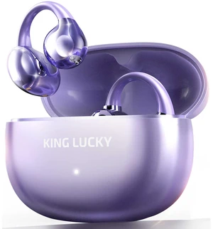 Next-gen Clip on Earbuds Open Ear Wireless Bluetooth 6.0 Headphones with Mic,50H Play,ENC,IPX5 Waterproof,Sports Ear Buds,Comfortable for Small Ears&Fitness,Running (Purple) Next-gen Clip on Earbuds Open Ear Wireless Bluetooth 6.0 Headphones with Mic,50H Play,ENC,IPX5 Waterproof,Sports Ear Buds,Comfortable for Small Ears&Fitness,Running (Purple)