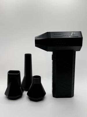 X3Mini Electric Air Duster Turbo Fan (Version 1.1), 110,000RPM, Rechargeable USB-C, 100Mph Wind Speed at the Nozzle, Compact and Portable, Multi-Nozzle Attachments, Black X3Mini Electric Air Duster Turbo Fan (Version 1.1), 110,000RPM, Rechargeable USB-C, 100Mph Wind Speed at the Nozzle, Compact and Portable, Multi-Nozzle Attachments, Black