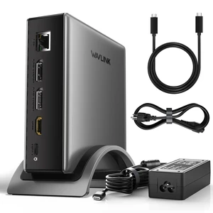 Laptop Docking Station, PD3.1 Dock, Dual DisplayPort, HDMI 140W PD Charger, USB-C 10Gb,2×USB-A 5Gb, Gigabit Ethernet, SD/TF and Mic/Audio, Compatible with Windows Only Laptop Docking Station, PD3.1 Dock, Dual DisplayPort, HDMI 140W PD Charger, USB-C 10Gb,2×USB-A 5Gb, Gigabit Ethernet, SD/TF and Mic/Audio, Compatible with Windows Only