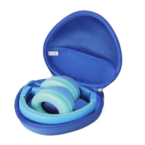 Hard Travel Case for iClever HS19 / iClever BTH12 Kids Headphones (Blue) Hard Travel Case for iClever HS19 / iClever BTH12 Kids Headphones (Blue)
