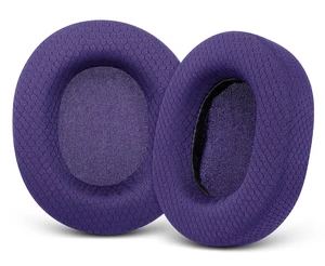 Ear Pads for SteelSeries Arctis 1/3/5/7/7P/7X/9/Pro/Prime - Deep Purple Also for Arctis 7/7+/7P/7X, Arctis 9/9X Headset, Earpads Cushions Replacement with Mesh Fabric, High-Density Foam Ear Pads for SteelSeries Arctis 1/3/5/7/7P/7X/9/Pro/Prime - Deep Purple Also for Arctis 7/7+/7P/7X, Arctis 9/9X Headset, Earpads Cushions Replacement with Mesh Fabric, High-Density Foam